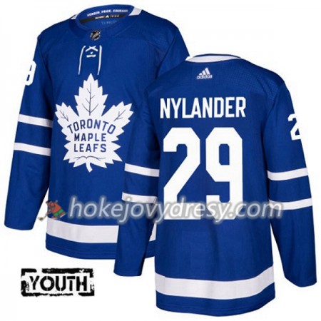 Dětské Hokejový Dres Toronto Maple Leafs William Nylander 29 Adidas 2017-2018 Modrá Authentic